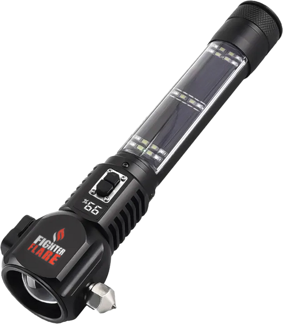 The 2024 Fighter Flare Flashlight with Siren