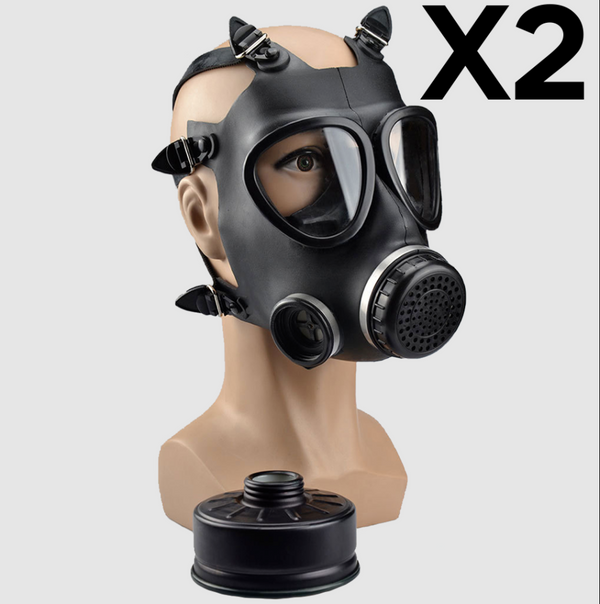 x2 The Patriot M54 Air Filter Mask 62% OFF
